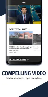 YourCentralValley KSEE24 CBS47 android App screenshot 1